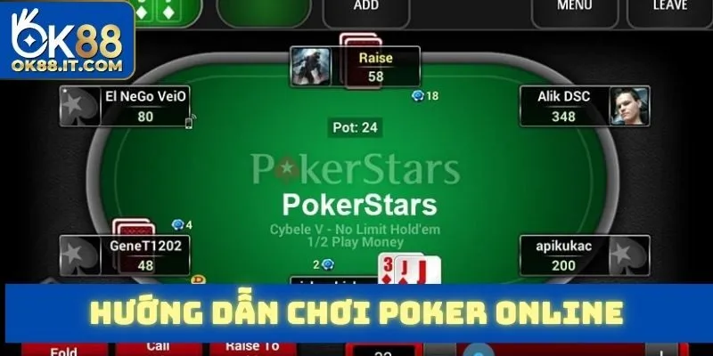 Chơi Poker Online - Những Thông Tin Quan Trọng Cần Nắm 2 Hướng dẫn chơi poker dành cho người mới