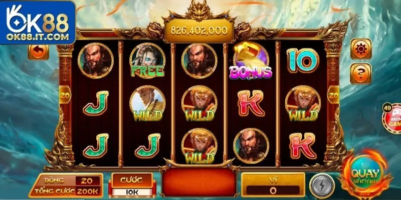 Thử vận may với siêu phẩm slot game tôn ngộ không