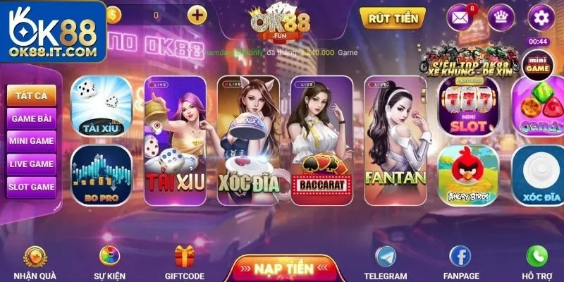 TRANG CHỦ 30 Kho game tại Ok88 có gì đáng chú ý?